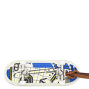 エルメス HERMES フィンガースケートボード チャーム デッサン2 ブラック×マルチカラー×ゴールド シェーブル スイフト バッグチャーム キーホルダー