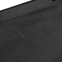 シャネル CHANEL メタル トップハンドル ブラック キャビアスキン ハンドバッグ シルバー金具 黒