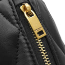 イヴ・サンローラン Yves Saint Laurent サド ミニチューブバッグ 699703 ブラック ラムスキン ショルダーバッグ ゴールド金具 YSL カサンドラロゴ キルティング
