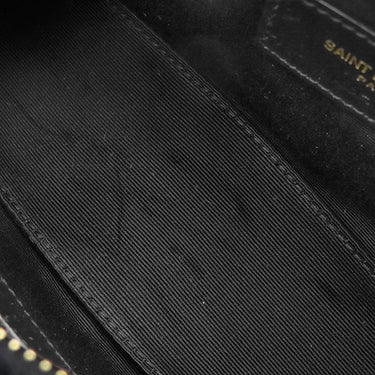 イヴ・サンローラン Yves Saint Laurent サド ミニチューブバッグ 699703 ブラック ラムスキン ショルダーバッグ ゴールド金具 YSL カサンドラロゴ キルティング