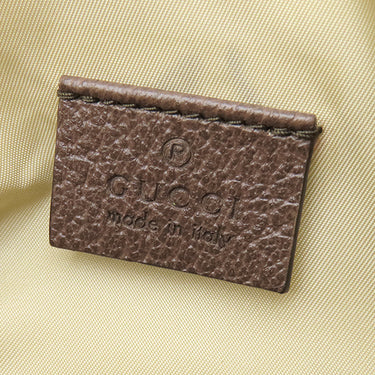 グッチ GUCCI ノースフェイス コラボ リュック 650288 ベージュ×マルチカラー ナイロン レザー リュック・デイパック シルバー金具 山 森 風景画