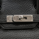 エルメス HERMES バーキン30 ブラック トリヨンクレマンス ハンドバッグ シルバー金具 黒