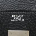 エルメス HERMES バーキン30 ブラック トリヨンクレマンス ハンドバッグ シルバー金具 黒