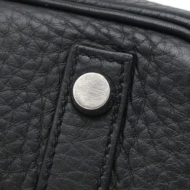 エルメス HERMES バーキン30 ブラック トリヨンクレマンス ハンドバッグ シルバー金具 黒