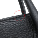 エルメス HERMES バーキン30 ブラック トリヨンクレマンス ハンドバッグ シルバー金具 黒