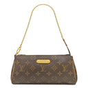 ルイヴィトン LOUIS VUITTON エヴァ M95567 モノグラム モノグラムキャンバス 2WAYバッグ ゴールド金具 茶 チェーン ショルダー 肩掛け 旧型