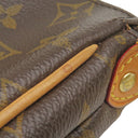 ルイヴィトン LOUIS VUITTON エヴァ M95567 モノグラム モノグラムキャンバス 2WAYバッグ ゴールド金具 茶 チェーン ショルダー 肩掛け 旧型