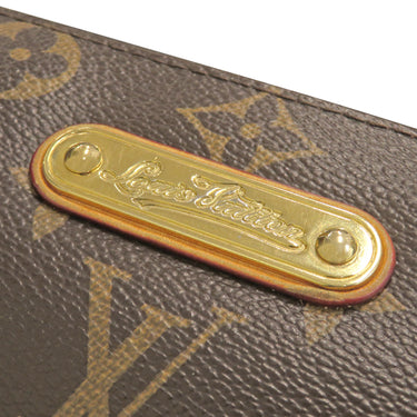 ルイヴィトン LOUIS VUITTON エヴァ M95567 モノグラム モノグラムキャンバス 2WAYバッグ ゴールド金具 茶 チェーン ショルダー 肩掛け 旧型