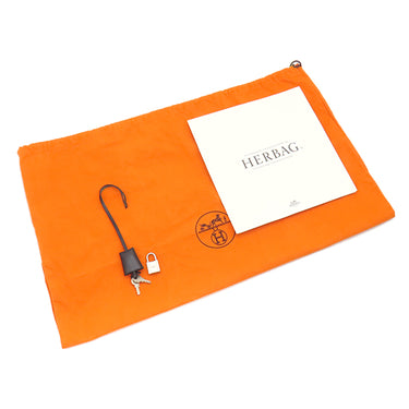 エルメス HERMES エールバッグPM 31 ブラック×ナチュラル トワルオフィシエ トワルアッシュ ヴァッシュハンター ショルダーバッグ シルバー金具 トワルGM