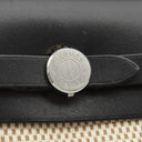 エルメス HERMES エールバッグPM 31 ブラック×ナチュラル トワルオフィシエ トワルアッシュ ヴァッシュハンター ショルダーバッグ シルバー金具 トワルGM