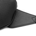 ルイヴィトン LOUIS VUITTON バムバッグ エピ×ダミエ M56610 グラフィット エピレザー ダミエグラフィットキャンバス ボディバッグ シルバー金具 黒 青 白 ライン