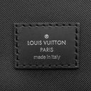 ルイヴィトン LOUIS VUITTON バムバッグ エピ×ダミエ M56610 グラフィット エピレザー ダミエグラフィットキャンバス ボディバッグ シルバー金具 黒 青 白 ライン