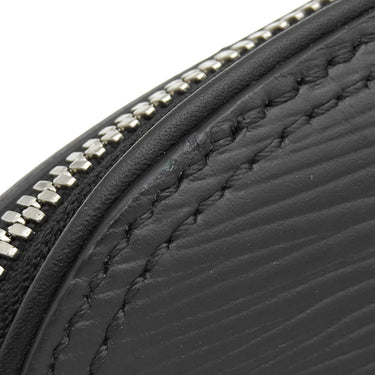 ルイヴィトン LOUIS VUITTON バムバッグ エピ×ダミエ M56610 グラフィット エピレザー ダミエグラフィットキャンバス ボディバッグ シルバー金具 黒 青 白 ライン