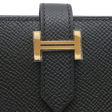 エルメス HERMES ベアンスフレ ブラック ヴォーエプソン 長財布 ゴールド金具 新品 未使用 黒 2026年製