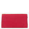 ルイヴィトン LOUIS VUITTON ポシェット アクセソワール M52957 カスティリアンレッド エピレザー アクセサリーポーチ ゴールド金具 赤 ミニバッグ