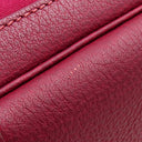 エルメス HERMES ガーデンパーティーTPM 30 ルージュアンペリアル トワルオフィシエ ブッフル トートバッグ シルバー金具 赤