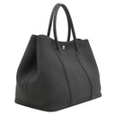 エルメス HERMES ガーデンパーティー PM 36 ブラック ネゴンダ トートバッグ シルバー金具 黒 オールレザー 2025年製