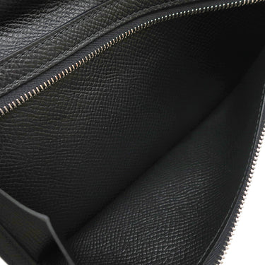 エルメス HERMES ベアンスフレ モノクローム ブラック ヴォーエプソン 長財布 ブラック金具 黒 ソーブラック