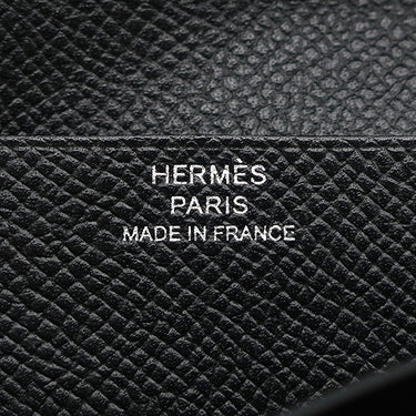エルメス HERMES ベアンスフレ モノクローム ブラック ヴォーエプソン 長財布 ブラック金具 黒 ソーブラック