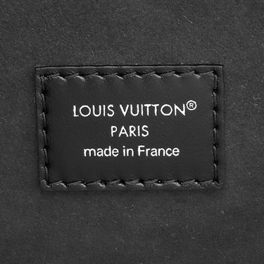 ルイヴィトン LOUIS VUITTON キャリーオール EW M13986 ブラック ラムスキン ショルダーバッグ シルバー金具 黒