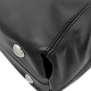 ルイヴィトン LOUIS VUITTON キャリーオール EW M13986 ブラック ラムスキン ショルダーバッグ シルバー金具 黒