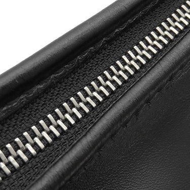ルイヴィトン LOUIS VUITTON キャリーオール EW M13986 ブラック ラムスキン ショルダーバッグ シルバー金具 黒