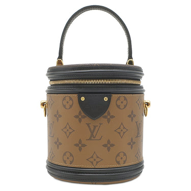 ルイヴィトン LOUIS VUITTON カンヌ M43986 モノグラム×モノグラムリバース モノグラムキャンバス モノグラムリバースキャンバス 2WAYバッグ ゴールド金具 茶 ショルダー