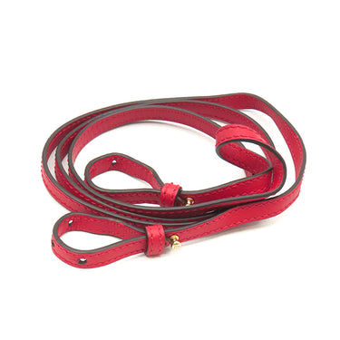 フェンディ FENDI サンシャイン ショッパー ミニ 8BS051 レッド×アイボリー レザー 2WAYバッグ ゴールド金具 ロゴ ショルダー ミニトート