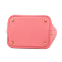 エルメス HERMES ピコタンロック 18 PM タッチ ローズアザレ×ブーゲンビリア トリヨンクレマンス アリゲーターマット ハンドバッグ ゴールド金具 クロコ
