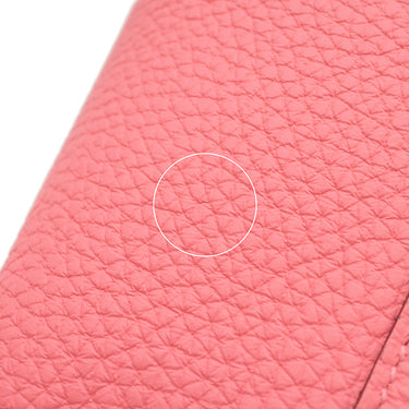 エルメス HERMES ピコタンロック 18 PM タッチ ローズアザレ×ブーゲンビリア トリヨンクレマンス アリゲーターマット ハンドバッグ ゴールド金具 クロコ