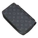 ルイヴィトン LOUIS VUITTON ジッピーXL M61698 モノグラムエクリプス モノグラムエクリプス 長財布 シルバー金具 黒 ラウンドファスナー トラベルウォレット