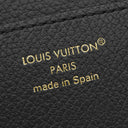 ルイヴィトン LOUIS VUITTON ポルトフォイユ ロウキー コンパクト M12408 ノワール レザー 三つ折り財布 マットゴールド金具 パドロックモチーフ 小銭入れ