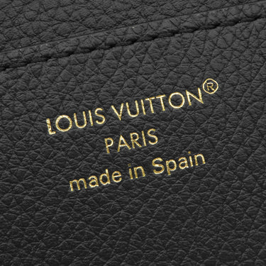 ルイヴィトン LOUIS VUITTON ポルトフォイユ ロウキー コンパクト M12408 ノワール レザー 三つ折り財布 マットゴールド金具 パドロックモチーフ 小銭入れ