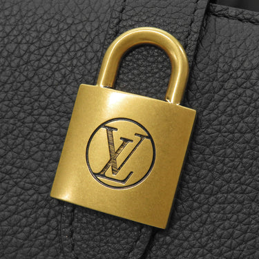 ルイヴィトン LOUIS VUITTON ポルトフォイユ ロウキー コンパクト M12408 ノワール レザー 三つ折り財布 マットゴールド金具 パドロックモチーフ 小銭入れ