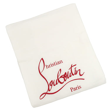 クリスチャンルブタン Christian Louboutin ナストロルビ トート 1245125 ブラック×レッド×ホワイト レザー トートバッグ シルバー金具 黒 赤 白 グログランリボン