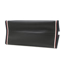 クリスチャンルブタン Christian Louboutin ナストロルビ トート 1245125 ブラック×レッド×ホワイト レザー トートバッグ シルバー金具 黒 赤 白 グログランリボン