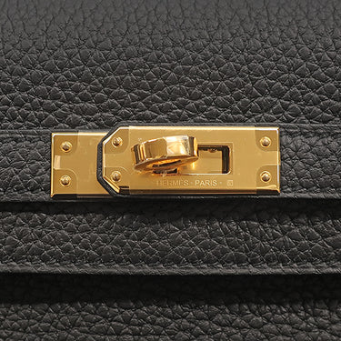 エルメス HERMES ケリー25 内縫い ブラック トゴ 2WAYバッグ ゴールド金具 新品 未使用 黒 2026年製