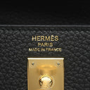 エルメス HERMES ケリー25 内縫い ブラック トゴ 2WAYバッグ ゴールド金具 新品 未使用 黒 2026年製