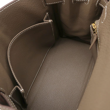 エルメス HERMES ケリー25 内縫い エトゥープ トゴ 2WAYバッグ ゴールド金具 新品 未使用 グレージュ ハンドバッグ ショルダー 2026年製