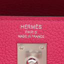 エルメス HERMES ケリー25 内縫い ローズメキシコ トゴ 2WAYバッグ シルバー金具 新品 未使用 ピンク 2026年製