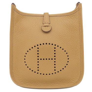 エルメス HERMES エヴリン TPM 16 ロング ビスキュイ トリヨンクレマンス ショルダーバッグ シルバー金具 エブリン 2025年製