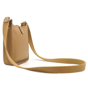 エルメス HERMES エヴリン TPM 16 ロング ビスキュイ トリヨンクレマンス ショルダーバッグ シルバー金具 エブリン 2025年製