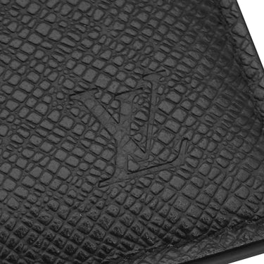ルイヴィトン LOUIS VUITTON コインカード ホルダー M62914 アルドワーズ タイガ コインケース ゴールド金具 黒 フラグメントケース カードケース