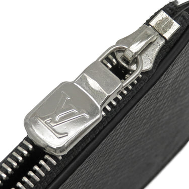 ルイヴィトン LOUIS VUITTON コインカード ホルダー M62914 アルドワーズ タイガ コインケース ゴールド金具 黒 フラグメントケース カードケース