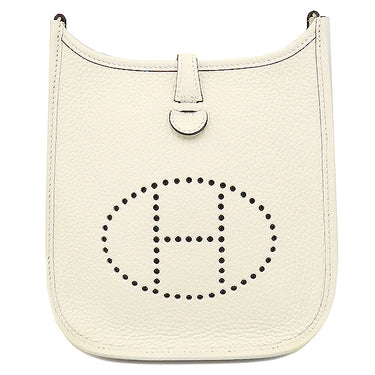 エルメス HERMES エヴリン TPM 16 ロング クレーム トリヨンクレマンス ショルダーバッグ ゴールド金具 2025年製