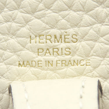 エルメス HERMES エヴリン TPM 16 ロング クレーム トリヨンクレマンス ショルダーバッグ ゴールド金具 2025年製