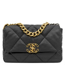 シャネル CHANEL シャネル 19 チェーンショルダー AS1160 ブラック ラムスキン ショルダーバッグ ゴールド金具 黒 ココマーク