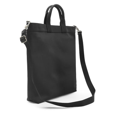 バーバリー BURBERRY ロゴ トート 8026233 ブラック ナイロン 2WAYバッグ シルバー金具 黒 ショルダー A4 大容量