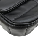 セリーヌ CELINE マトラッセ モノクローム 111273EYD.38NO ブラック レザー ショルダーバッグ ゴールド金具 黒 ロゴ チェーンショルダー チェーンバッグ