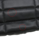 セリーヌ CELINE マトラッセ モノクローム 111273EYD.38NO ブラック レザー ショルダーバッグ ゴールド金具 黒 ロゴ チェーンショルダー チェーンバッグ